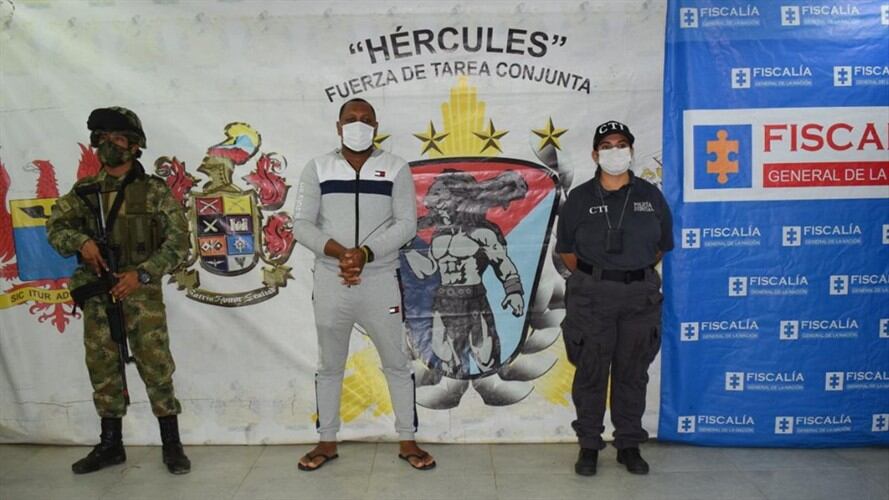 Jaminson Cuero Perlaza alias ‘James o Chamo’. Foto: Ejército Nacional