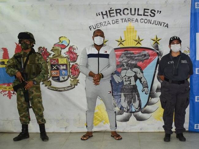 Jaminson Cuero Perlaza alias ‘James o Chamo’. Foto: Ejército Nacional