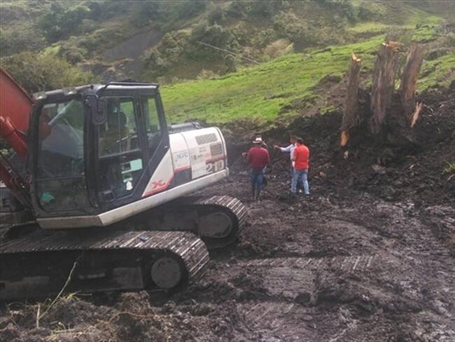 Se registra una remoción en masa que deja 350 hectáreas afectadas y más de 80 familias en riesgo. Foto: La W