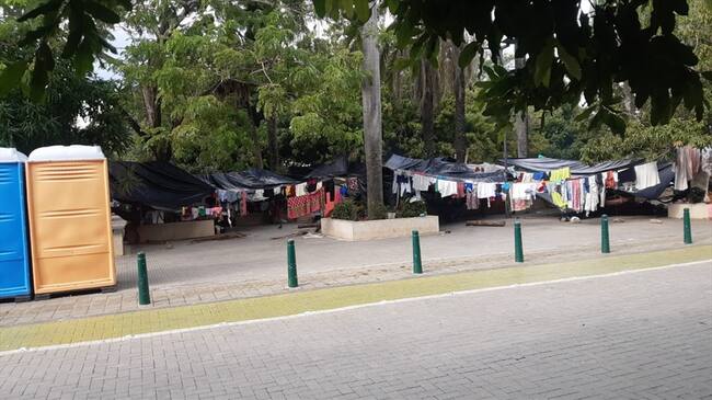 Indígenas que se concentran en Montería podrían retornar a sus resguardos .Foto: La W.