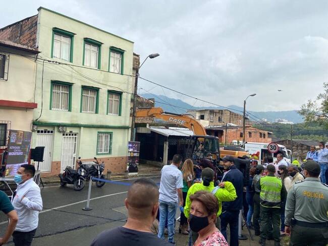 Se investiga falso positivo de vivienda demolida en Pereira / Foto: W Radio