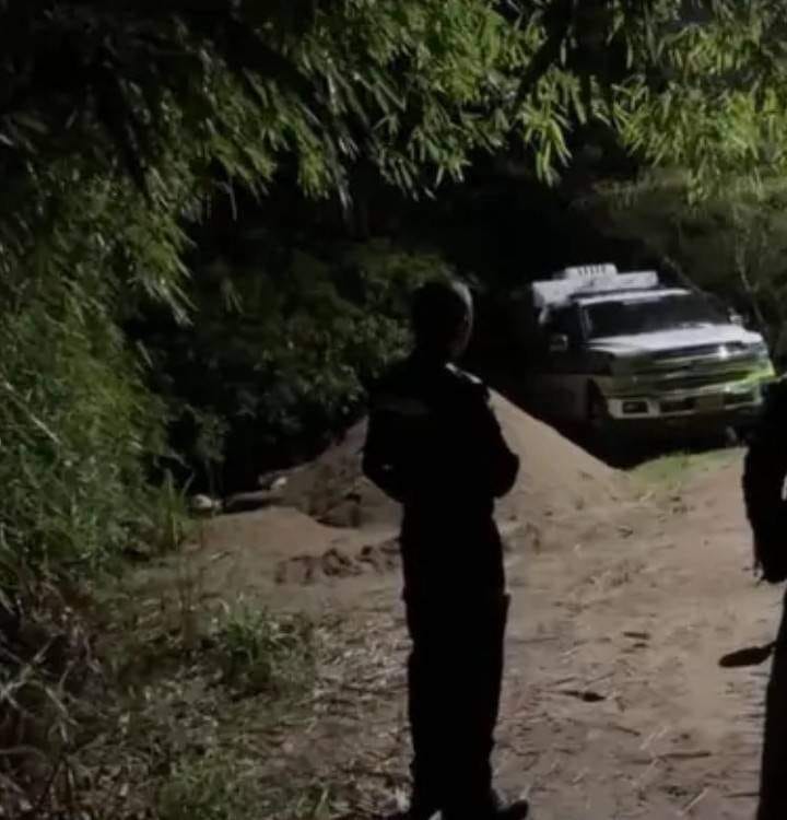 Fue hallado el cuerpo sin vida de una mujer en la cuenca de un río en Piedecuesta. Foto: Suministrada