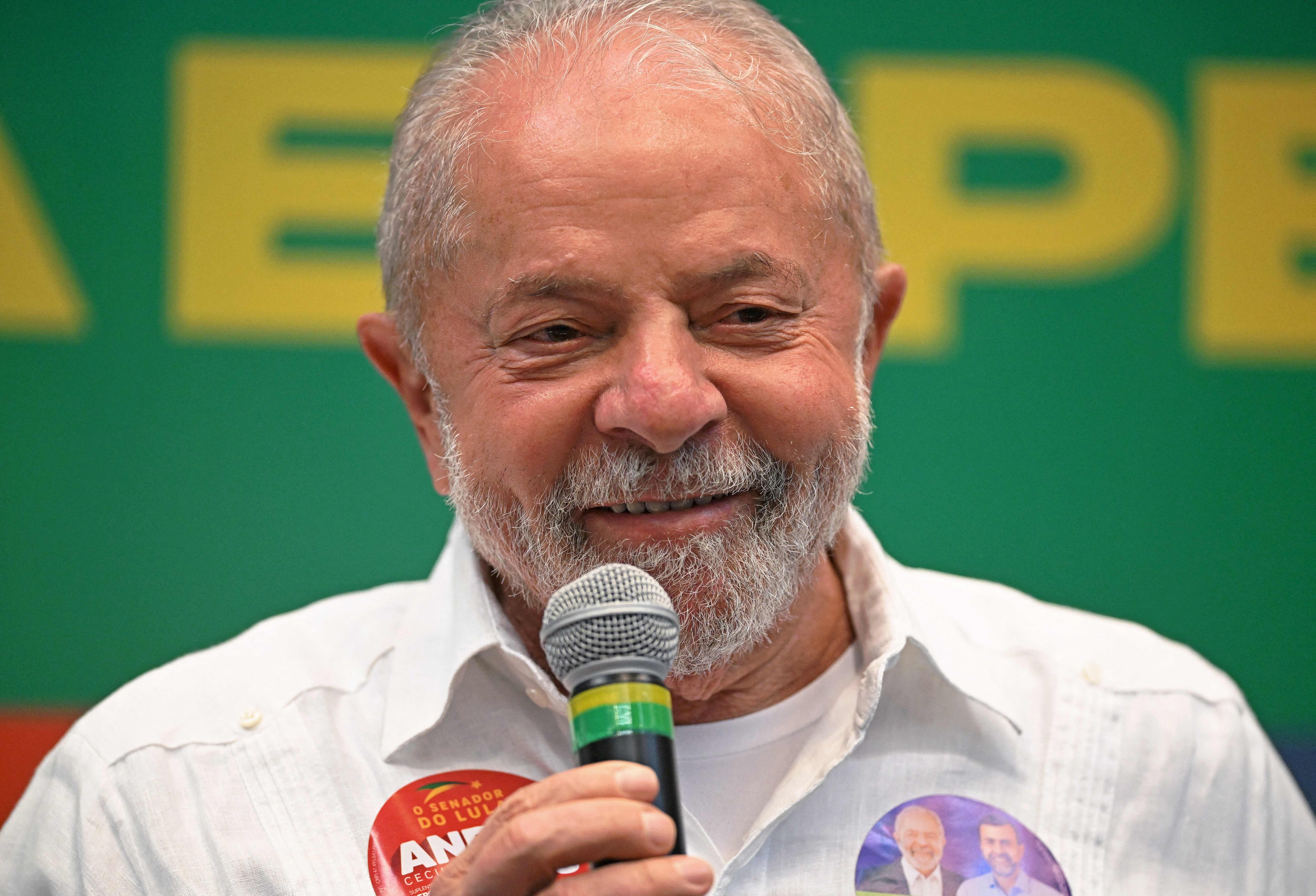 El candidato presidencial, Luiz Inacio Lula da Silva. Foto: GettyImages.