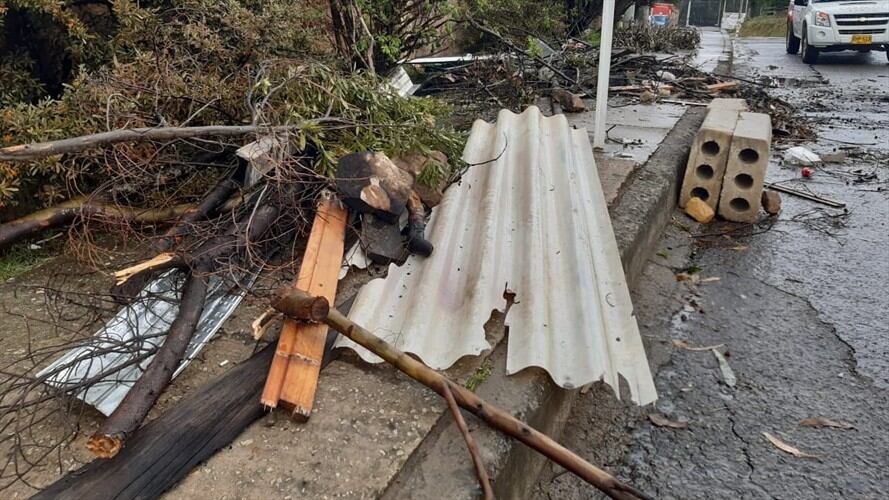 Sector de Estancia El Roble, salida Tunja - Moniquirá. . Foto: La W