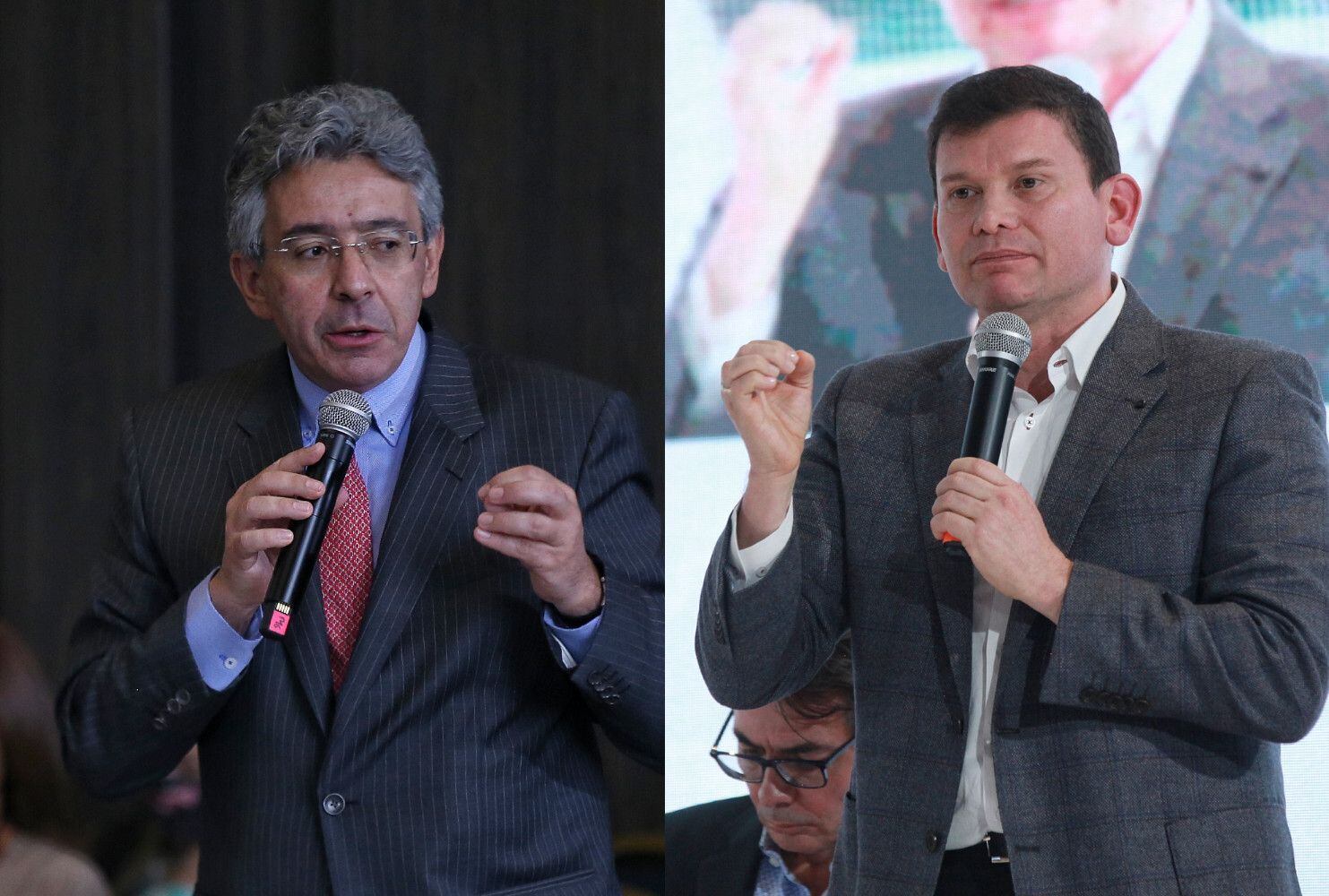 John Milton Rodríguez y Enrique Gómez, candidatos a la Presidencia de Colombia