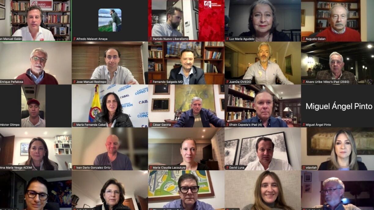 Uribe y Gaviria lanzaron duras críticas al modelo de salud del Gobierno en foro del Nuevo Liberalismo. Foto: suministrada.