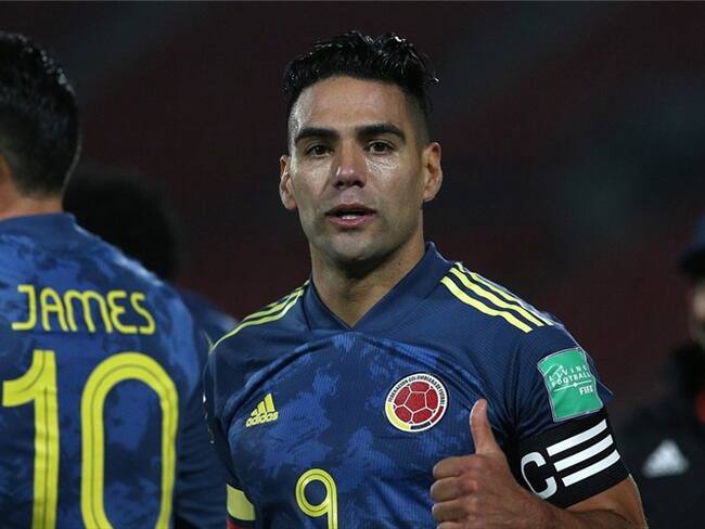 Radamel Falcao García, jugador de la Selección Colombia. Foto: Claudio Reyes - Pool/Getty Images