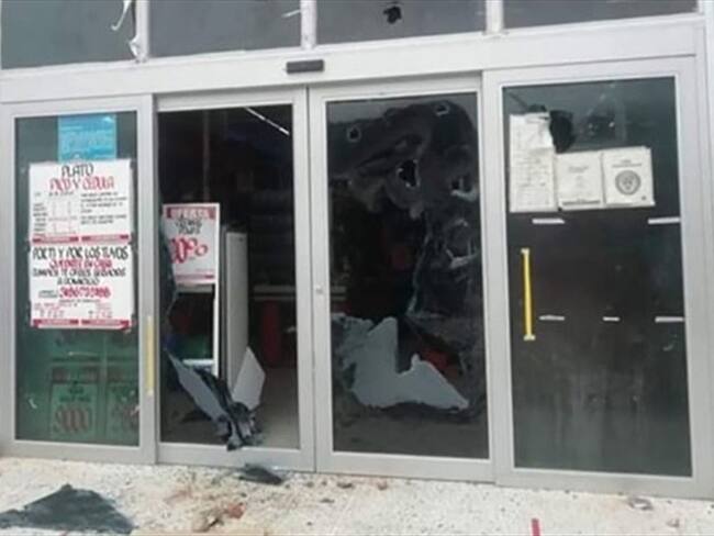 Ayer no hubo una protesta, hubo un acto de vandalismo: alcalde de Plato, Magdalena