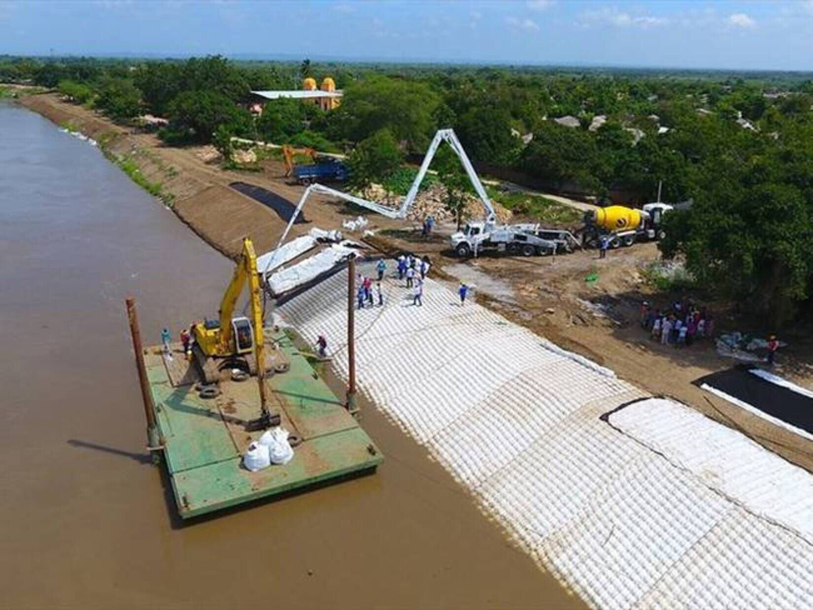 Canal del Dique. Archivo W.