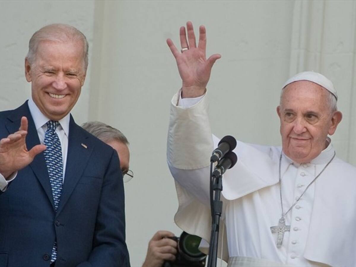 Joe Biden se reunirá con el papa Francisco en el Vaticano