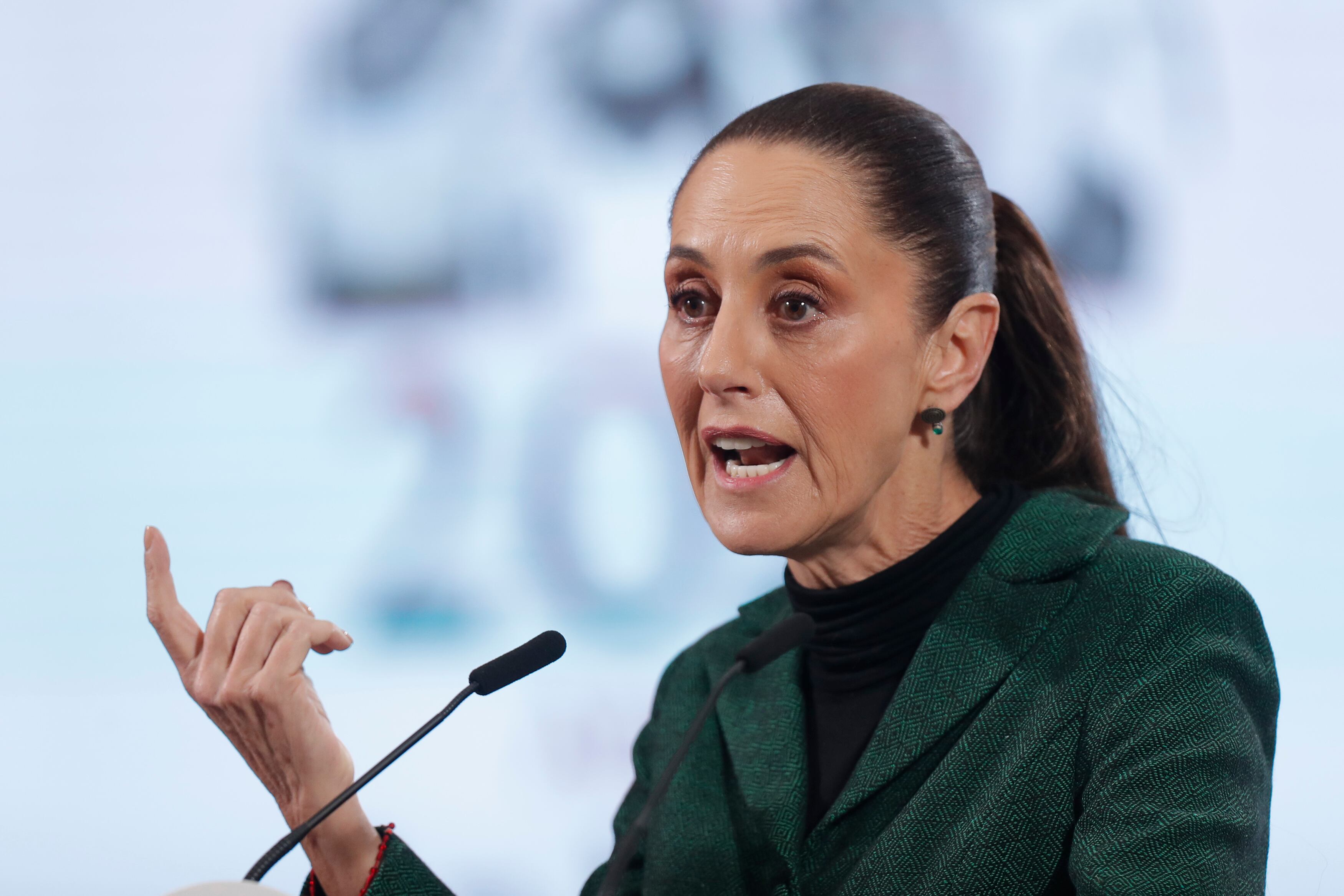 Presidenta de México, Claudia Sheinbaum. FOTO: EFE/ Isaac Esquivel