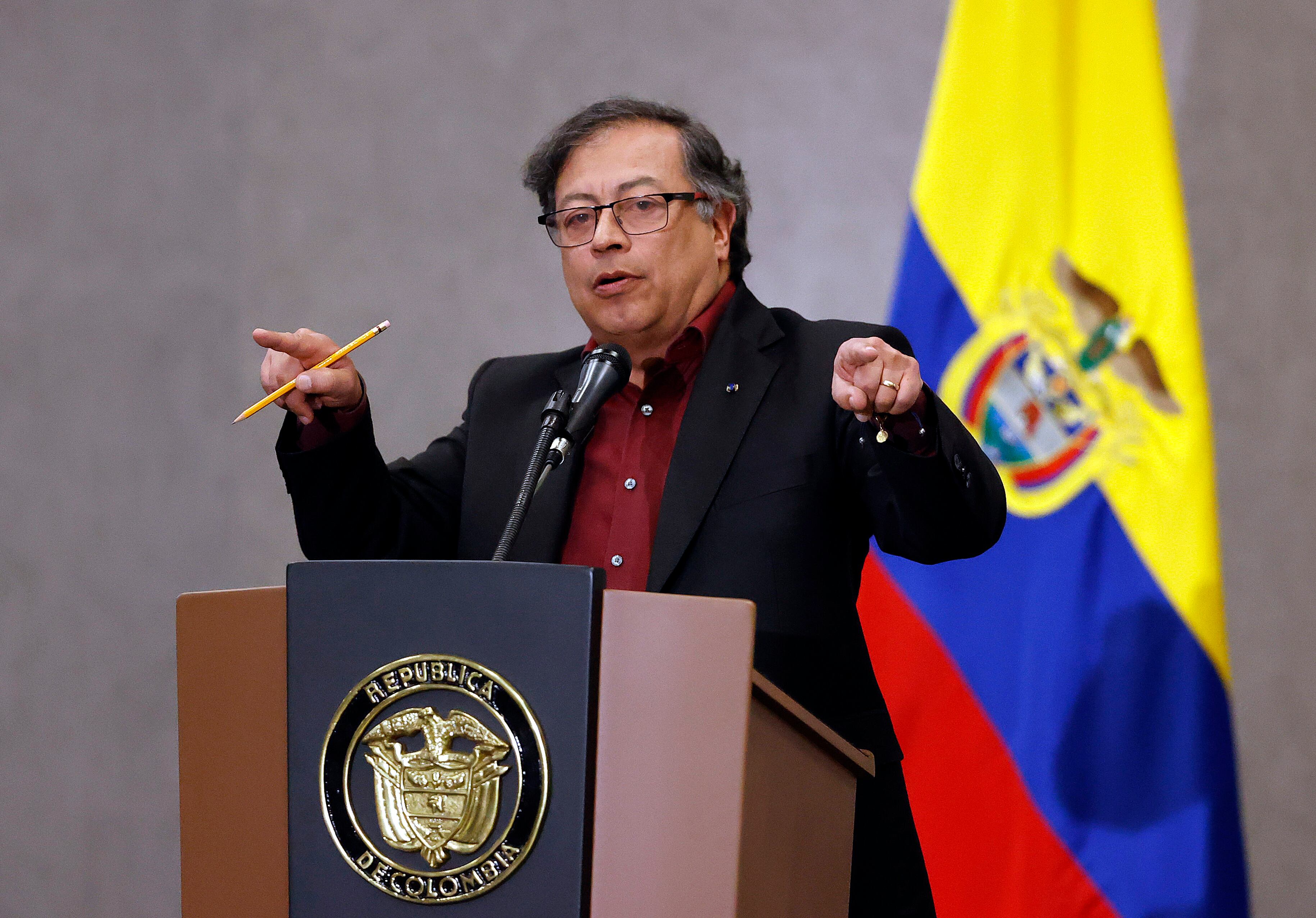 Gustavo Petro. EFE/ Mauricio Dueñas Castañeda
