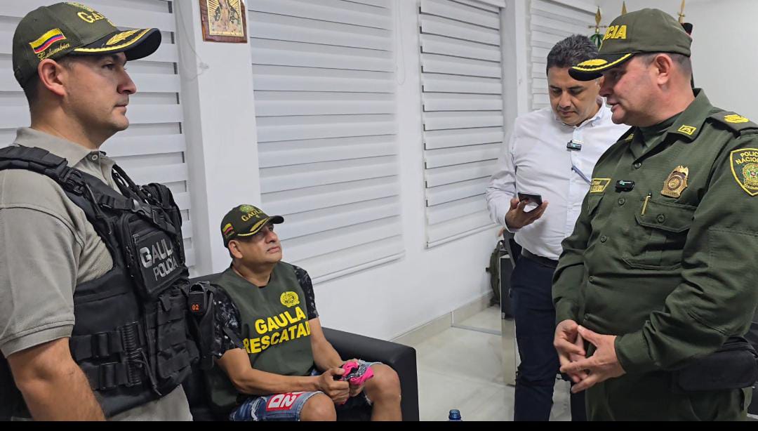 Rescatado comerciante secuestrado en el Área Metropolitana de Cúcuta. / Foto: MECUC.