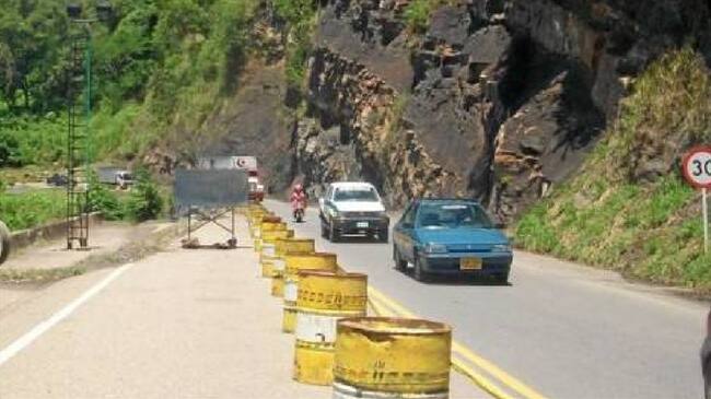 Vía Bucaramanga - Bogotá. Foto: Suministrada.