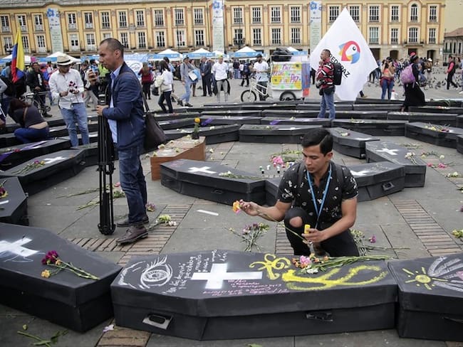 Las escabrosas cifras y datos de los líderes asesinados este año en Colombia. Foto: Colprensa