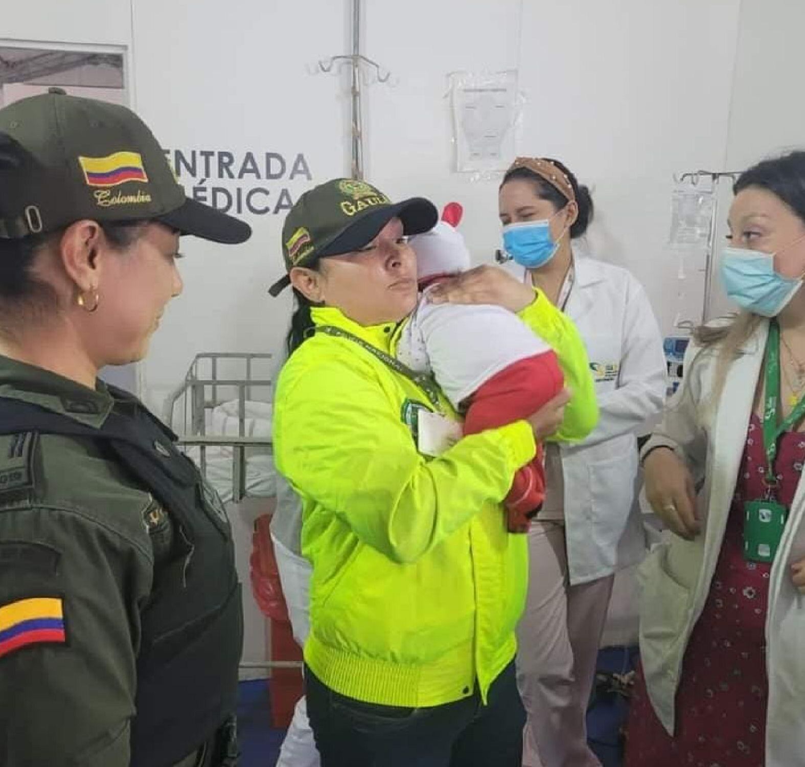 Bebé secuestrado / Policía de Bucaramanga