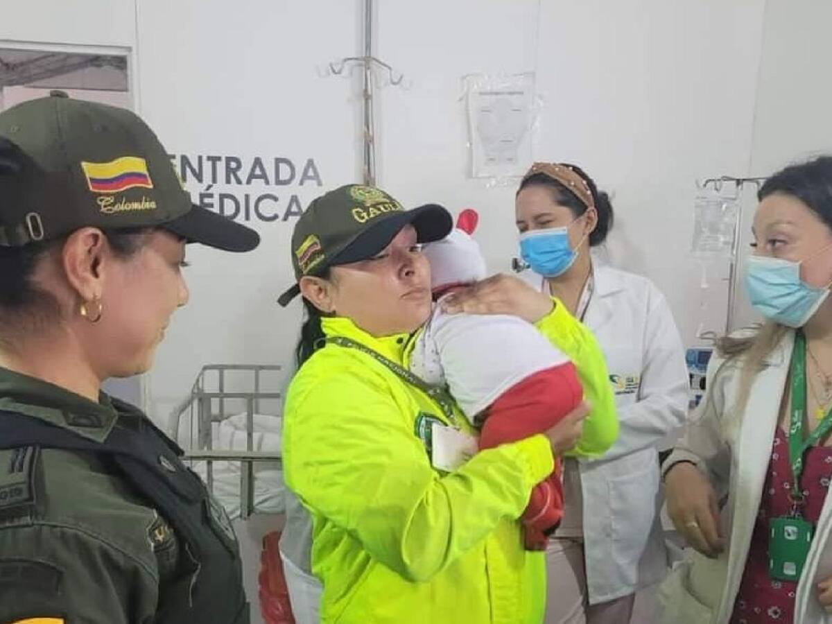Bebé raptado en Cúcuta fue hallado en una caja al norte de Bucaramanga