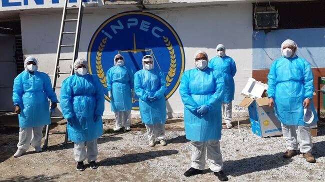 Cárcel de Santa Marta reporta más de cien casos de COVID-19 . Foto: Cortesía: Alcaldía de Santa Marta