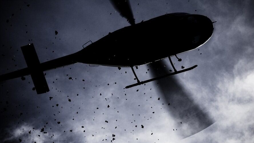 Helicóptero se accidentó en el aeropuerto de Matecaña. Foto: Getty Images