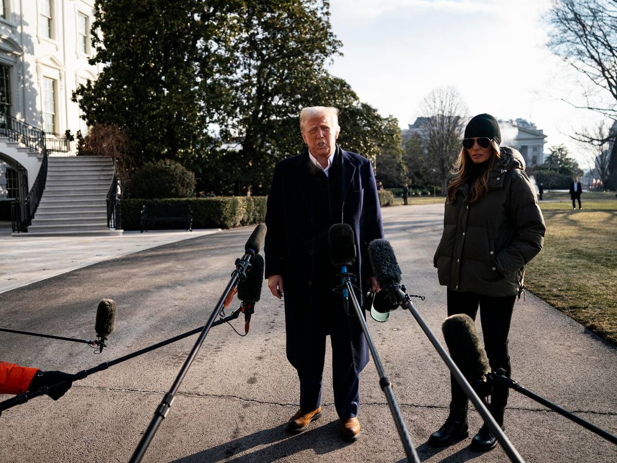 Trump amenazó con “eliminar” la agencia de emergencias en su visita a Carolina del Norte