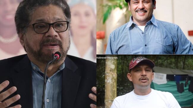 JEP expulsó a ‘Iván Márquez’, ‘Romaña’ y el ‘Zarco Aldinever’. Foto: Colprensa