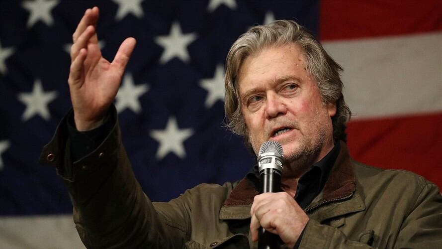 Steve Bannon, exasesor de Donald Trump. Foto: Getty Images