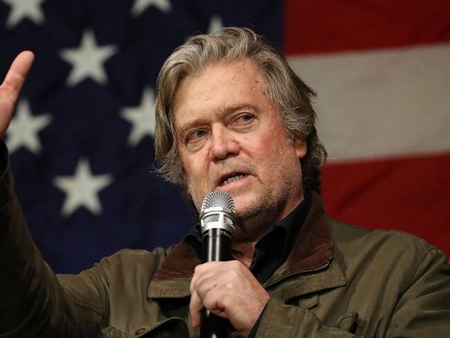 Steve Bannon, exasesor de Donald Trump. Foto: Getty Images