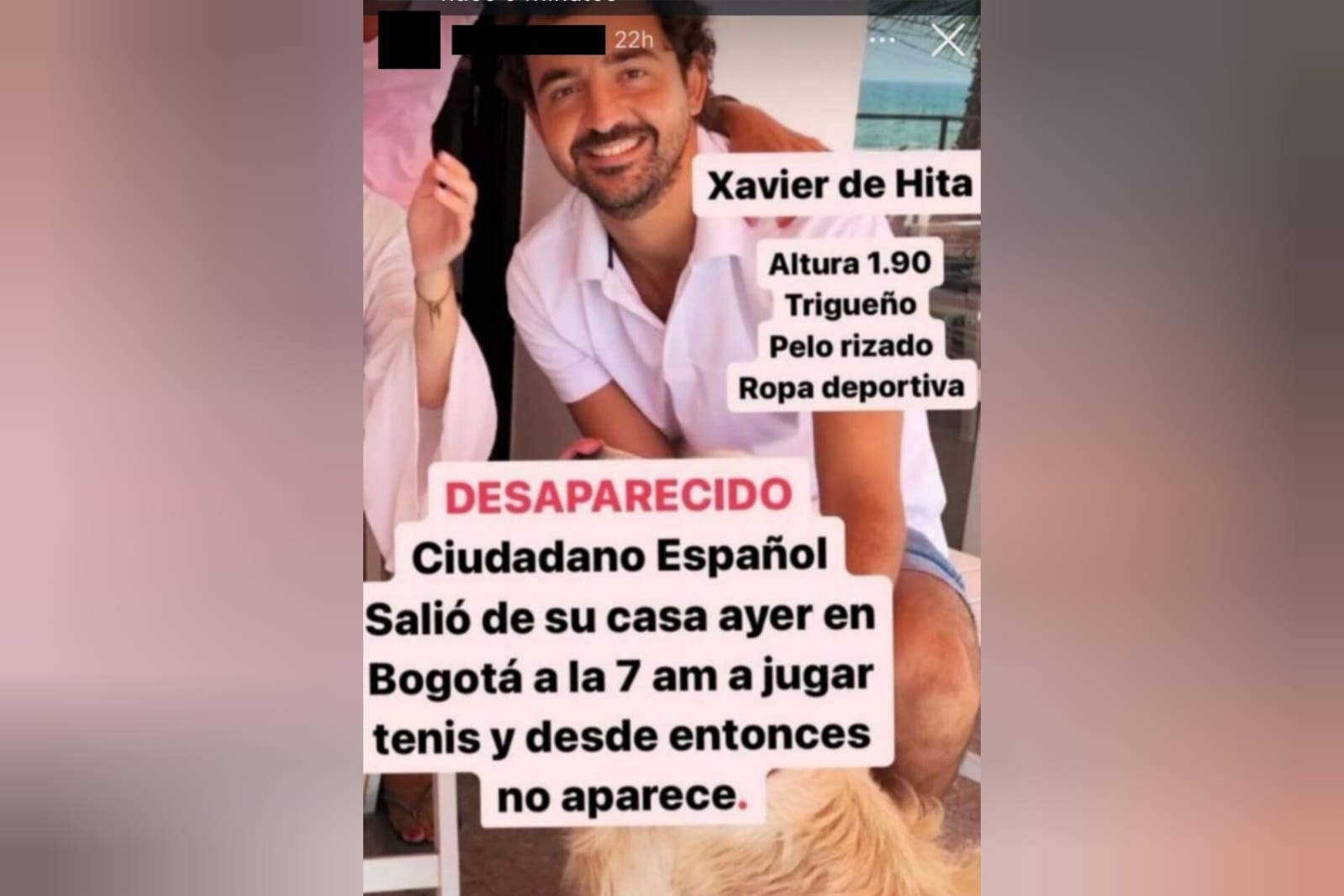 Xavier de Hita. Foto: Redes sociales