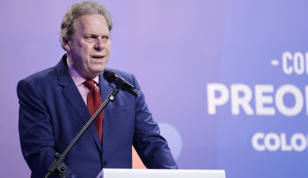 Ramón Jesurun, presidente de la Federación Colombiana de Fútbol.