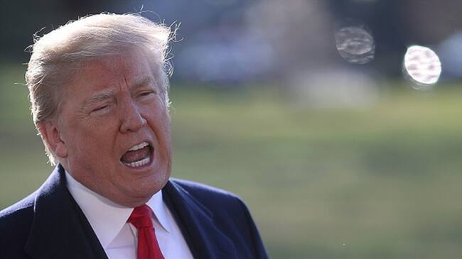Donald Trump afirma que no hay "guerra comercial" con China. Foto: Getty Images