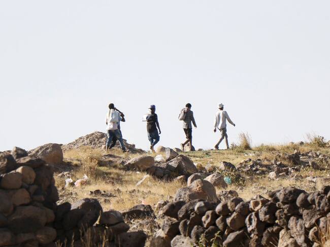 Migrantes, Yemen. (Foto: Mohammed Hamoud/Getty Images)