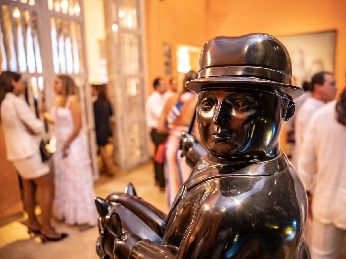 Un éxito la exposición: ‘Botero, más que volumen’ en Cartagena de Indias