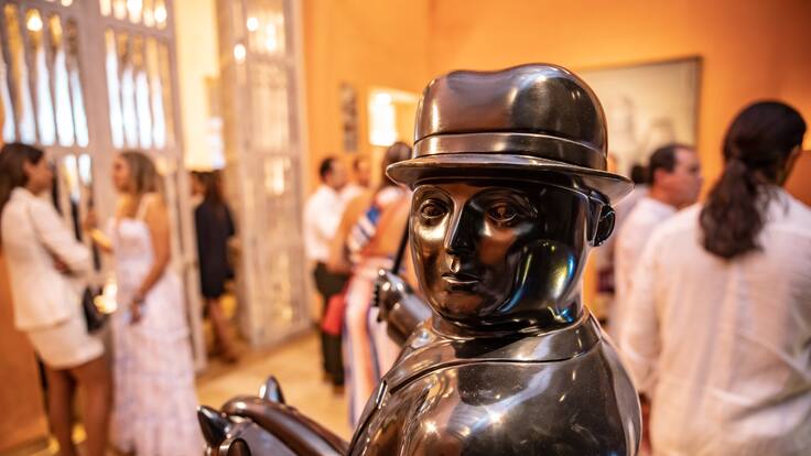Un éxito la exposición: ‘Botero, más que volumen’ en Cartagena de Indias