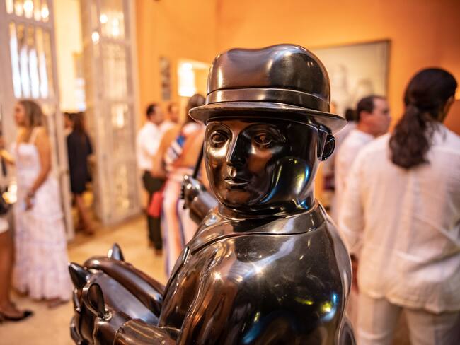 Un éxito la exposición: ‘Botero, más que volumen’ en Cartagena de Indias