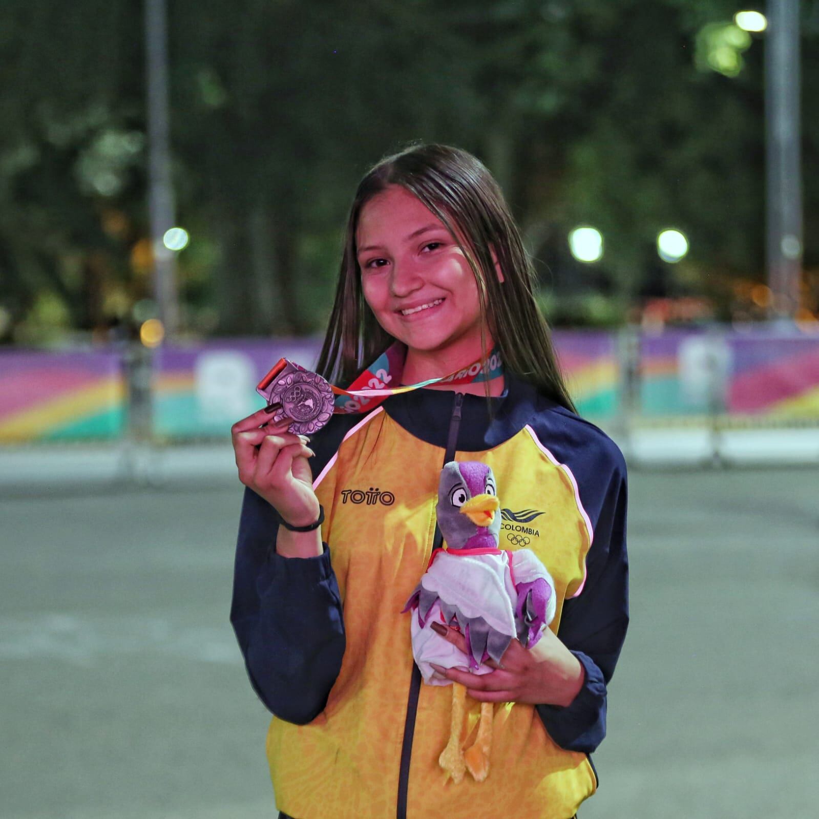 Isabela González. Foto: Comité Olímpico colombiano