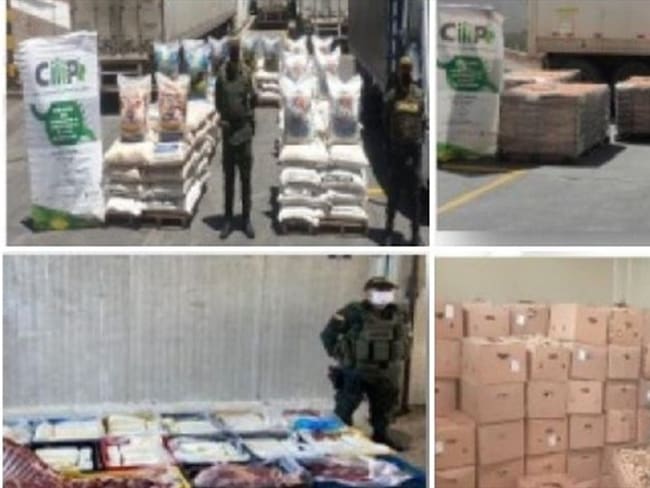 Según informaron las autoridades, dentro de las operaciones más importantes, se destaca el decomiso de 40 toneladas de agroquímicos. Foto: Cortesía ICA