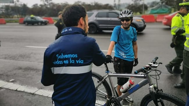 ANSV reveló cifras de mortalidad de ciclistas en carreteras del país. Foto: Colprensa