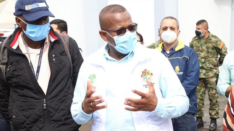 Elías Larrahondo Carabalí, gobernador del Cauca . Foto: Gobernación del Cauca