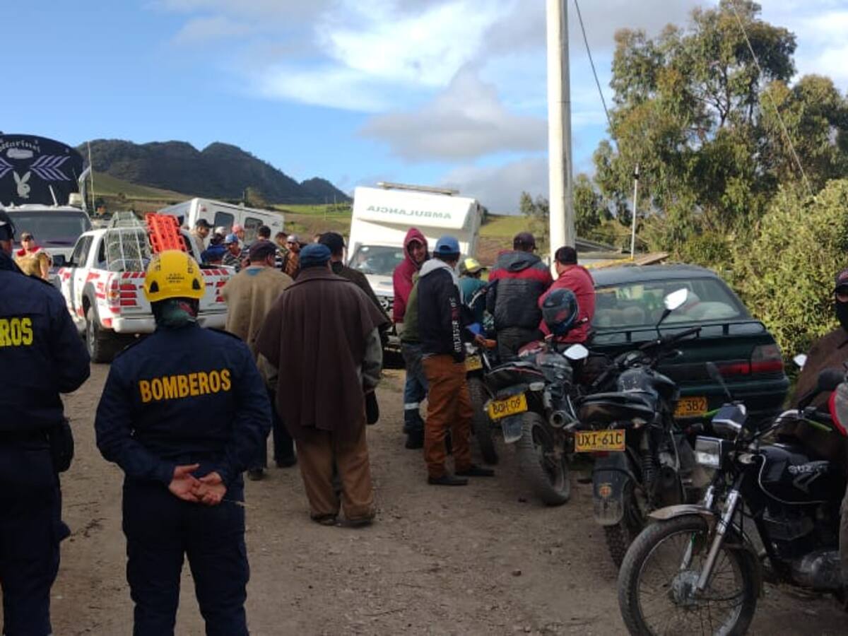 Nueve mineros atrapados en mina de Lenguazaque, Cundinamarca