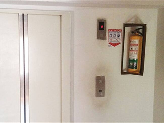 Menor de edad muere tras quedar atrapado en un ascensor. Foto: Colprensa