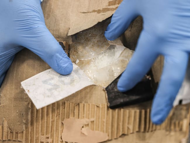 Guatemala decomisó 1,7 toneladas de cocaína rumbo a la frontera con México. Imagen de referencia de cocaína. Foto: Getty Images.