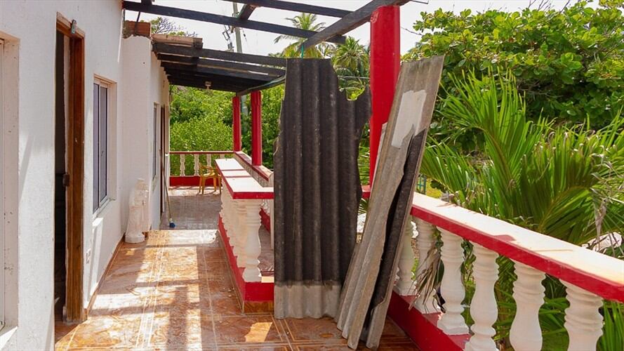 Árboles colapsados, viviendas destechadas e inundaciones es el reporte que han entregado las autoridades . Foto: Cortesía