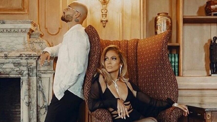 Jlo y Maluma. Foto: Instagram @maluma.