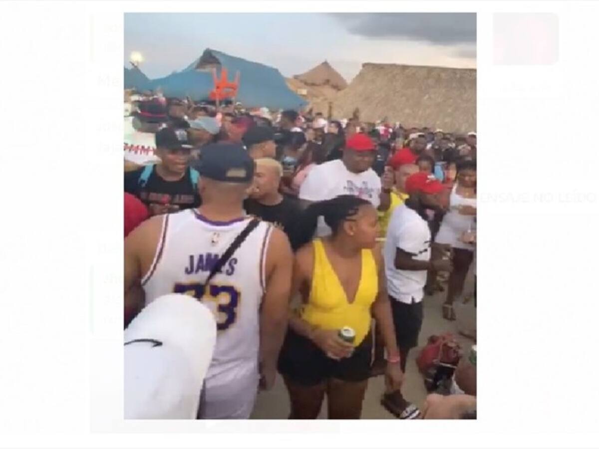 En Cartagena, investigan fiesta no autorizada en la isla de Punta Arena