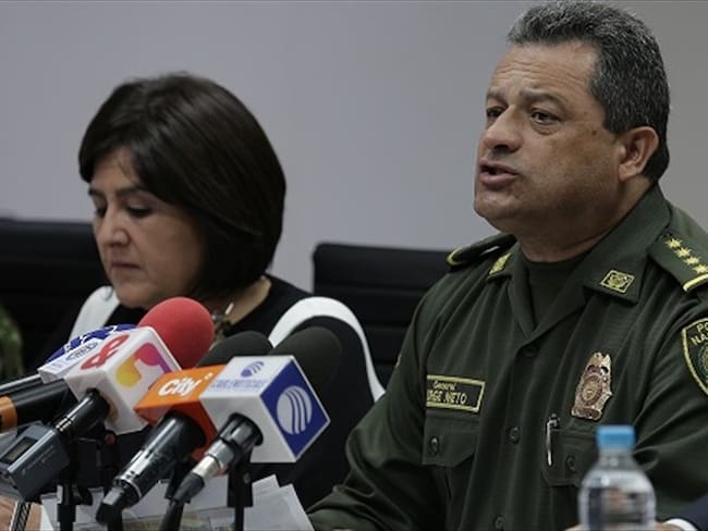 Jorge Hernando Nieto director General de la Policía Nacional. Foto: Colprensa