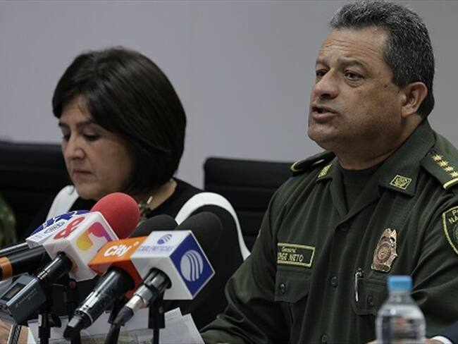 Jorge Hernando Nieto director General de la Policía Nacional. Foto: Colprensa