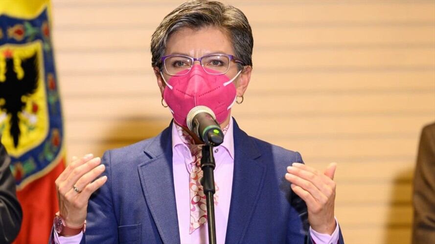 La alcaldesa de Bogotá, Claudia López, cuya gestión con las víctimas de protestas fue criticada.. Foto: Colprensa