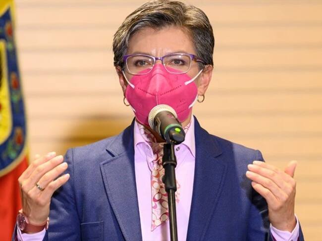 La alcaldesa de Bogotá, Claudia López, cuya gestión con las víctimas de protestas fue criticada.. Foto: Colprensa