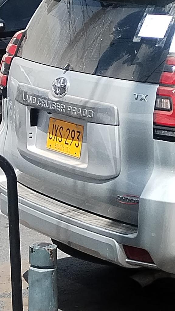 Una de las camionetas robadas a la UNP. Foto: Cortesía.