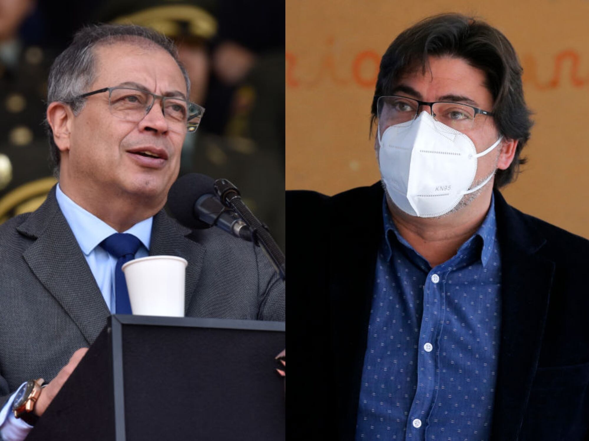 Gustavo Petro y Daniel Jadue. Foto: Getty Images